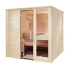 HARVIA Finnsauna Komfort Large mit Saunaofen & Steuerung 208 x 206 cm