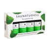 EMENDO Saunaduft 4-er Set, Eukalyptus, Birke, Rauchsauna und Teer