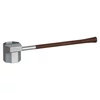 SAUNAGUT Regenkelle mit Holzgriff Nussbaum, 51cm/330ml