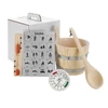 Basic Sauna Zubehörset, 5 teilig