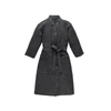 RENTO "Kenno" Bademantel, Grau, L/XL