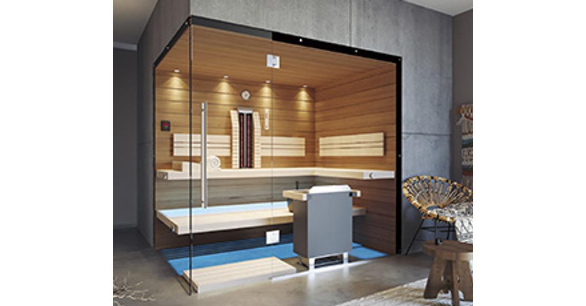 SAUNA KING Finn Infra kombinierte Saunen für 2-3 Personen