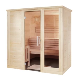 HARVIA Finnsauna Komfort Small mit Saunaofen & Steuerung 208 x 158 cm