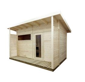 SENTIOTEC Gartensauna Scala Large, Massivholzsauna aus Finnland