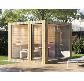 SAUNA KING GARTENSAUNA 315x260cm (Nr. 3)