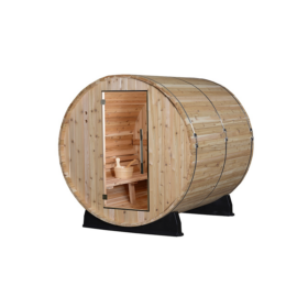 ALMOST HEAVEN Fass-Sauna Pinnacle aus Fichtenholz