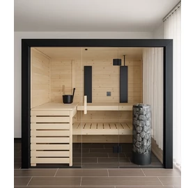 HARVIA Family Large finn- und infrasauna, PREMIUM All-in Set, 196x189cm  