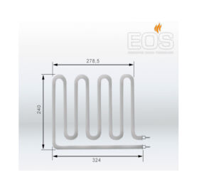 EOS Ersatzheizstab für Saunaöfen - 1000 W