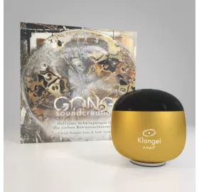 Klangei next Vibrationsplayer, Sunrise Gold, inkl. Musik-Kreation „Gong"