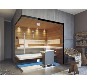 SAUNA KING Finn+Bio kombinierte Sauna Teneriffa für 2-3 Personen