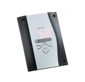 Sentiotec Kombi Saunasteuerung Set Wave.com4 (Finnisch + Dampf), Bedienteil: schwarz