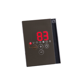 Sentiotec Saunasteuerung PRO-D3i (Finnisch+Infra+Dampf) Schwarz