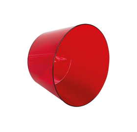 Kunststoff Einsatz für Saunakübel Lärche 5L, rot