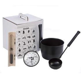 Premium Sauna Zubehörset, 5 teilig