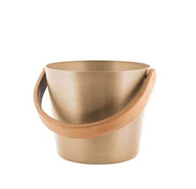 RENTO Saunakübel aus Aluminium, Champagne, 5L