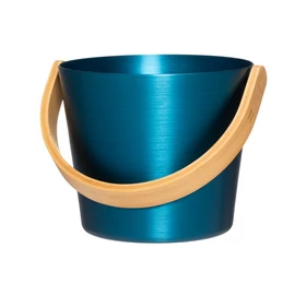 RENTO Saunakübel aus Aluminium, Navy Blau 5L
