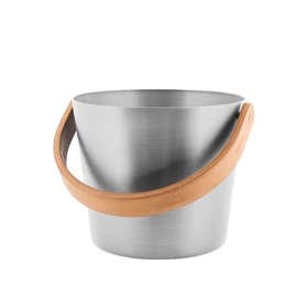 RENTO Saunakübel aus Aluminium, Silber, 5L