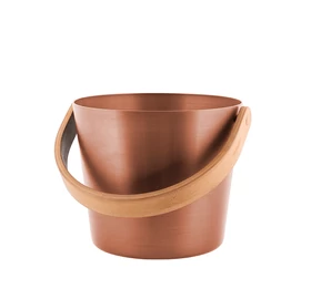 RENTO Saunakübel aus Aluminium, Kupferbraun, 5L
