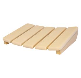 Sauna Kopfstütze Luxus aus Abachi-Holz
