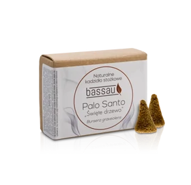 BASSAU Premium-Qualität Natürlicher Räucherkegel aus Palo Santo-Holz