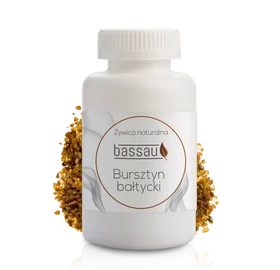 BASSAU Premium-Qualität Natürlicher Weihrauch, Bernsteinfarbenes Harz, 50 g