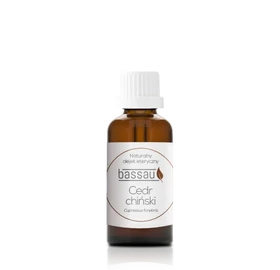 BASSAU Premium-Qualität ätherisches Saunaöl, Chinesische Zeder, 15 ml