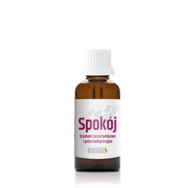 BASSAU Sauna ätherisches Öl „SPOKÓJ – Ruhe”, natürliche ätherische Öl-Mischung zur Reduzierung von Angst und Verbesserung der Stimmung, 15 ml