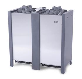 EOS Finnische Saunaofen Herkules XL S50, 12kW-15kW, Anthrazit, Stehofen