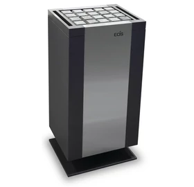EOS Finnische Saunaofen Mythos S35 CRS, 7,5 kW-9 kW, Schwarz, Stehofen
