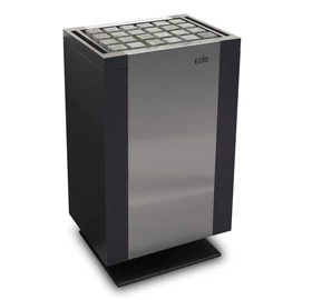 EOS Finnische Saunaofen Mythos S45 CRS, 12 kW-15 kW, Schwarz, Stehofen