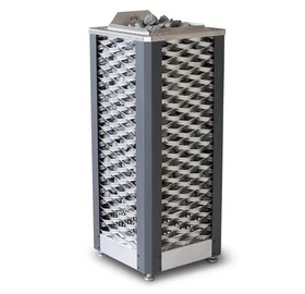 EOS Finnische Saunaofen Saunadome II, 9kW-18kW, Anthrazit, Stehofen