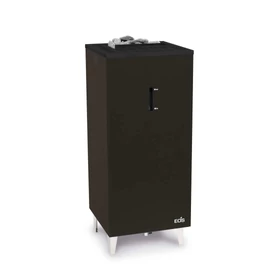 EOS Verdampferofen BiO Cubo, 7,5kW-12kW, Schwarz, Stehofen