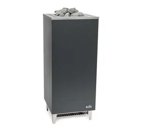 EOS Finnische Saunaofen Cubo+, 7,5 kW-12kW, Anthrazit, Stehofen