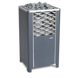 EOS Finnische Saunaofen Finnrock, 7,5kW-12kW, Anthrazit, Stehofen
