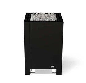 EOS Finnische Saunaofen Blackrock, 12kW-18kW, Schwarz, Stehofen