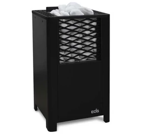 EOS Finnische Saunaofen Finnrock, 7,5kW-12kW, Schwarz, Stehofen