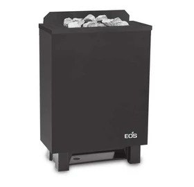 EOS Finnische Saunaofen Gracil, 4,5kW-9kW, Schwarz, Stehofen