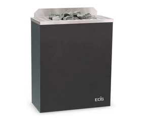 EOS Finnische Saunaofen Gracil W, 6kW-9kW, Anthrazit, Wandmontage
