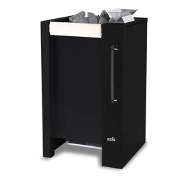 EOS Verdampferofen BiO Herkules S60 Vapor, 9kW-15kW, Schwarz, Stehofen