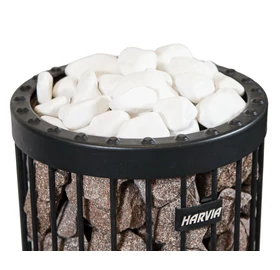 HARVIA Dekor Saunastein schneeweiss 5-10 cm, 10 kg