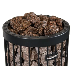 HARVIA Dekor Saunastein roter Granit 5-10 cm, 10 kg