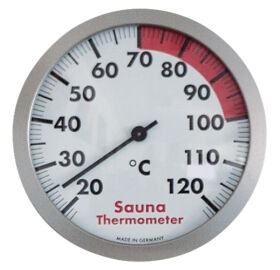 Sauna Thermometer 120 mm Durchmesser