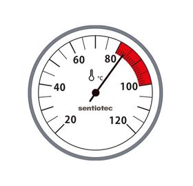 Sauna Thermometer Basic 130 mm Durchmesser