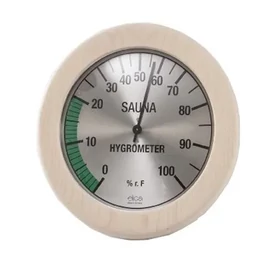Sauna Hygrometer im Holzrahmen 170 mm