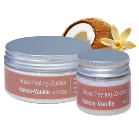Aqua Peeling-Zucker, Kokos-Vanille, in 2 Optionaler Größen