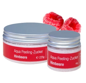 Aqua Peeling-Zucker, Himbeere, in 2 Optionaler Größen