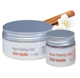 Aqua Peeling-Salz, Zimt-Vanille, in 2 Optionaler Größen
