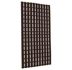 Hygienematte Sauna Bodenrost „Hart PVC” 40 x 80 cm, Braun