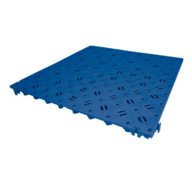 Kunststoff-Sauna Bodenrost Stabil 50 x 50 cm, königsblau