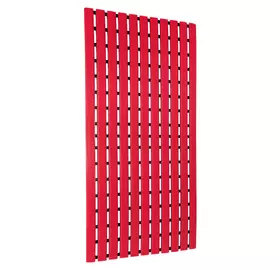 Hygienematte Sauna Bodenrost „Hart PVC” 40 x 80 cm, rot